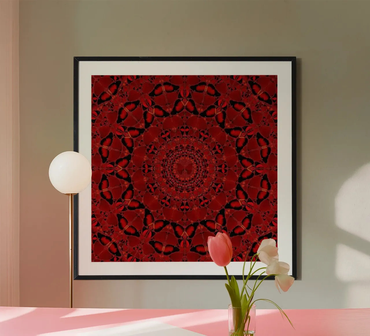 Damien Hirst Circle Fanescuros poster by Romeyoprints