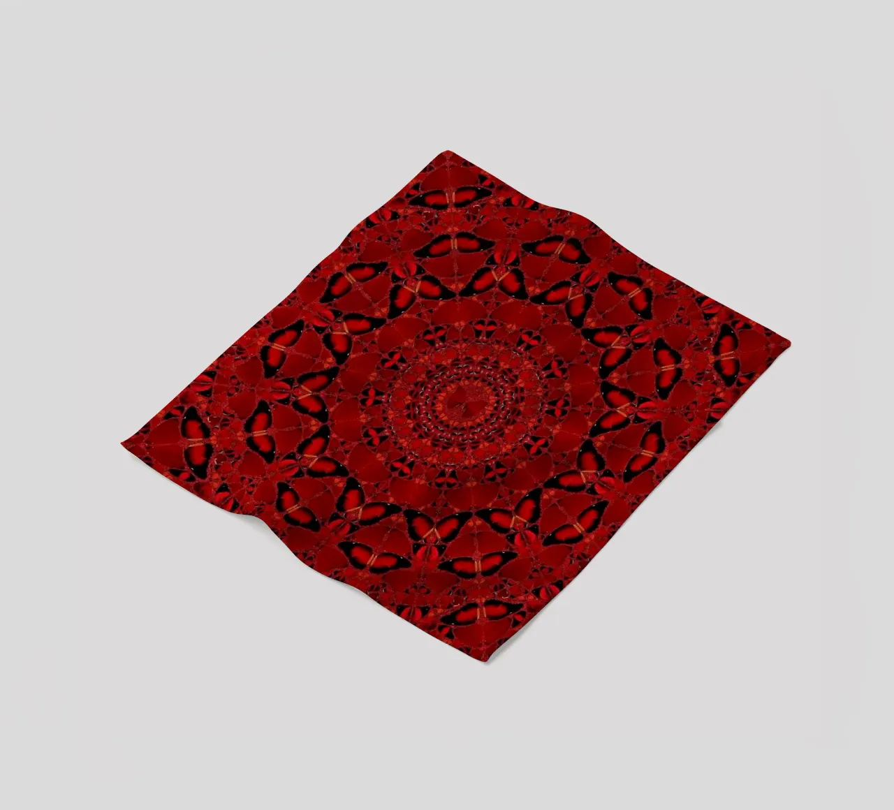 Damien Hirst Circle Fanescuros fleece blanket by Romeyoprints