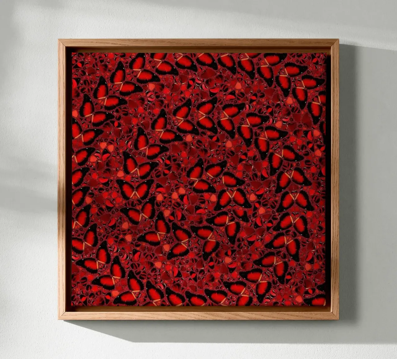 Damien Hirst Le imperatrici tela con Cornice a cassetta da Romeyoprints
