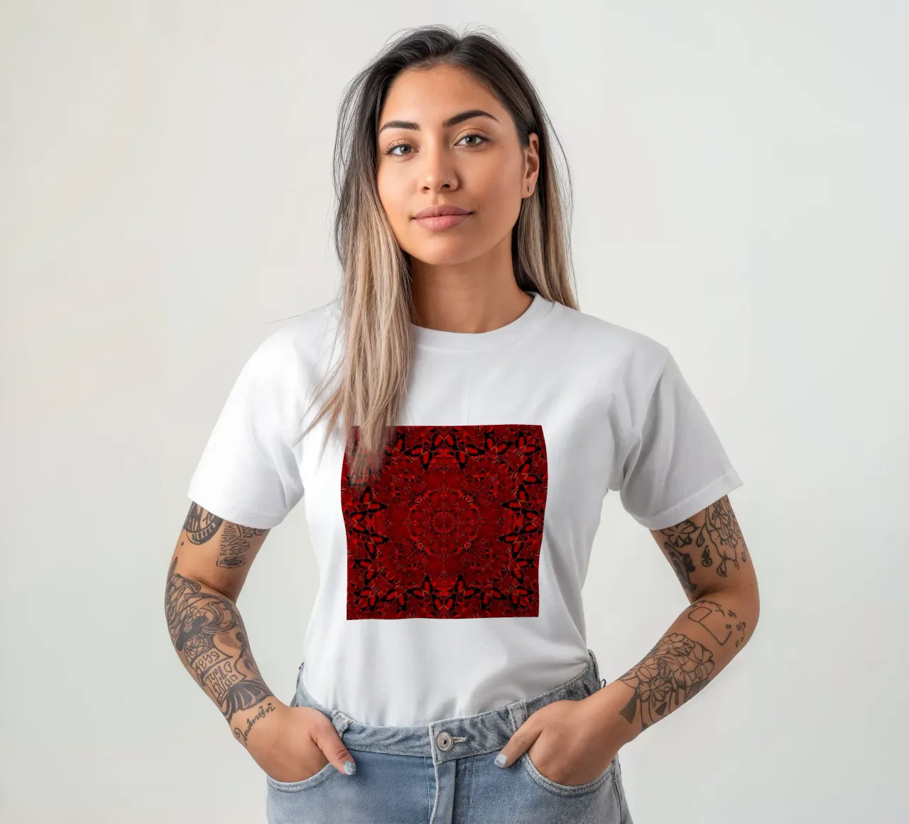 Damien Hirst Stars Butterfly T-Shirt von Romeyoprints