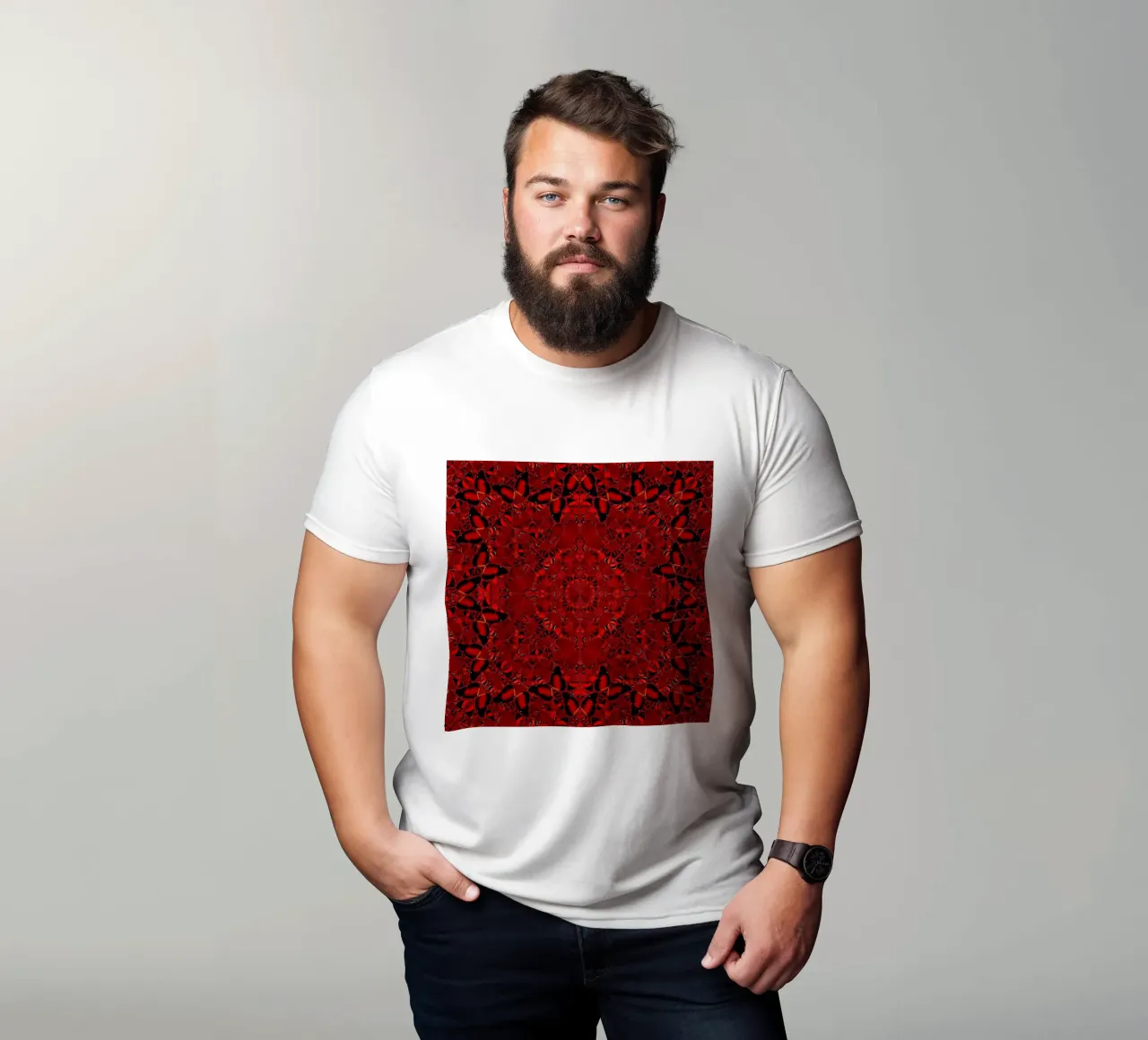 Damien Hirst Stars Butterfly T-Shirt von Romeyoprints