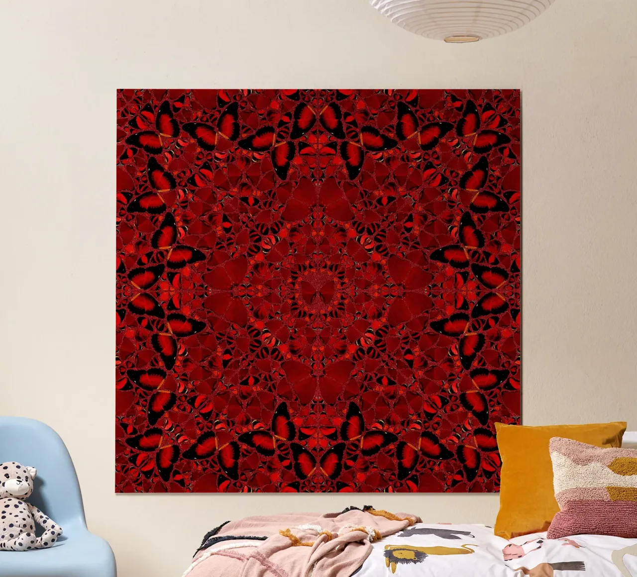 Damien Hirst Stars Butterfly Hahnemühle von Romeyoprints