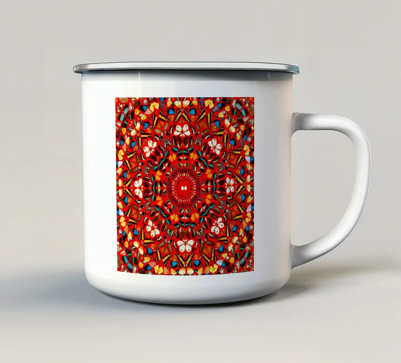 Damien Hirst La voce umana tazza in smalto da Romeyoprints