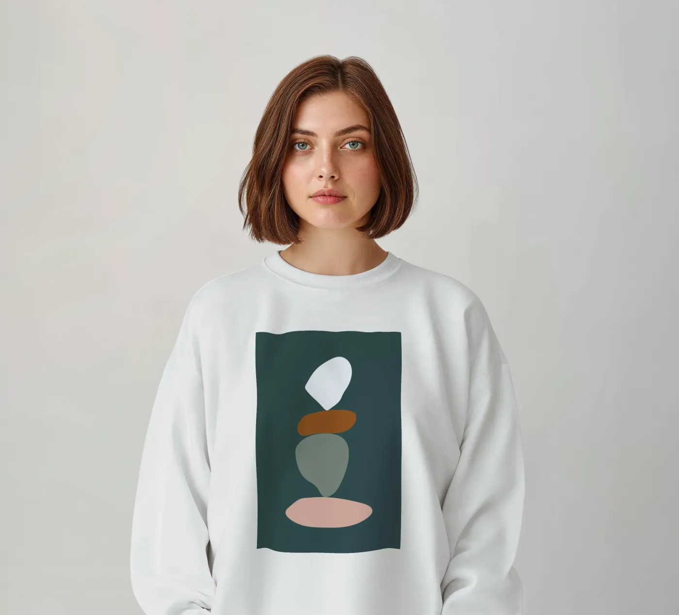 Stack III sweatshirt van Pure