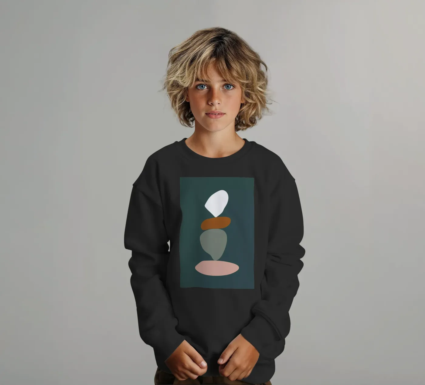 Stack III kinder sweatshirt van Pure