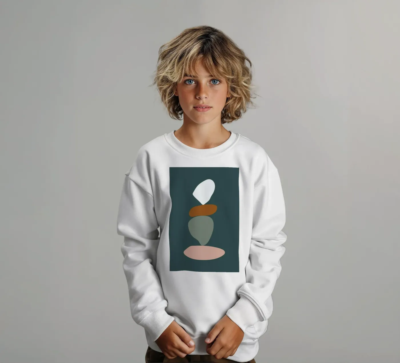 Stack III kinder sweatshirt van Pure