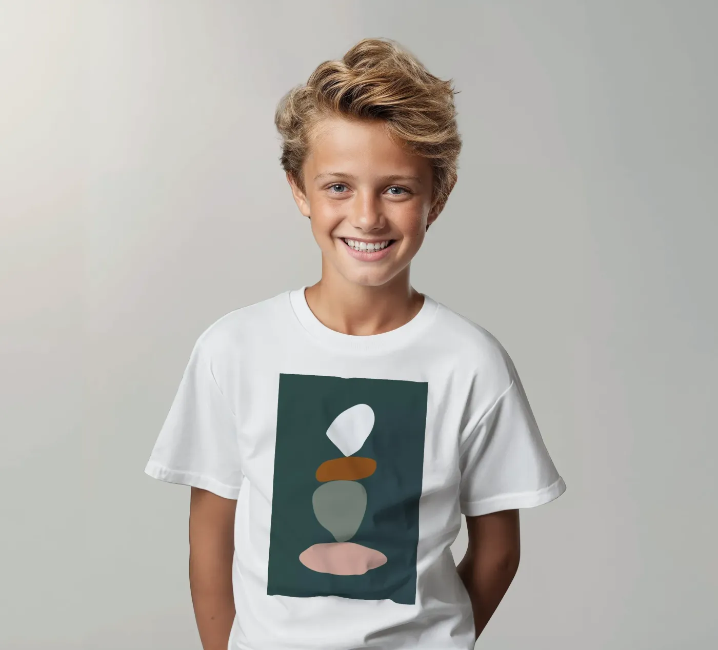 Stack III kids t-shirt by Pure
