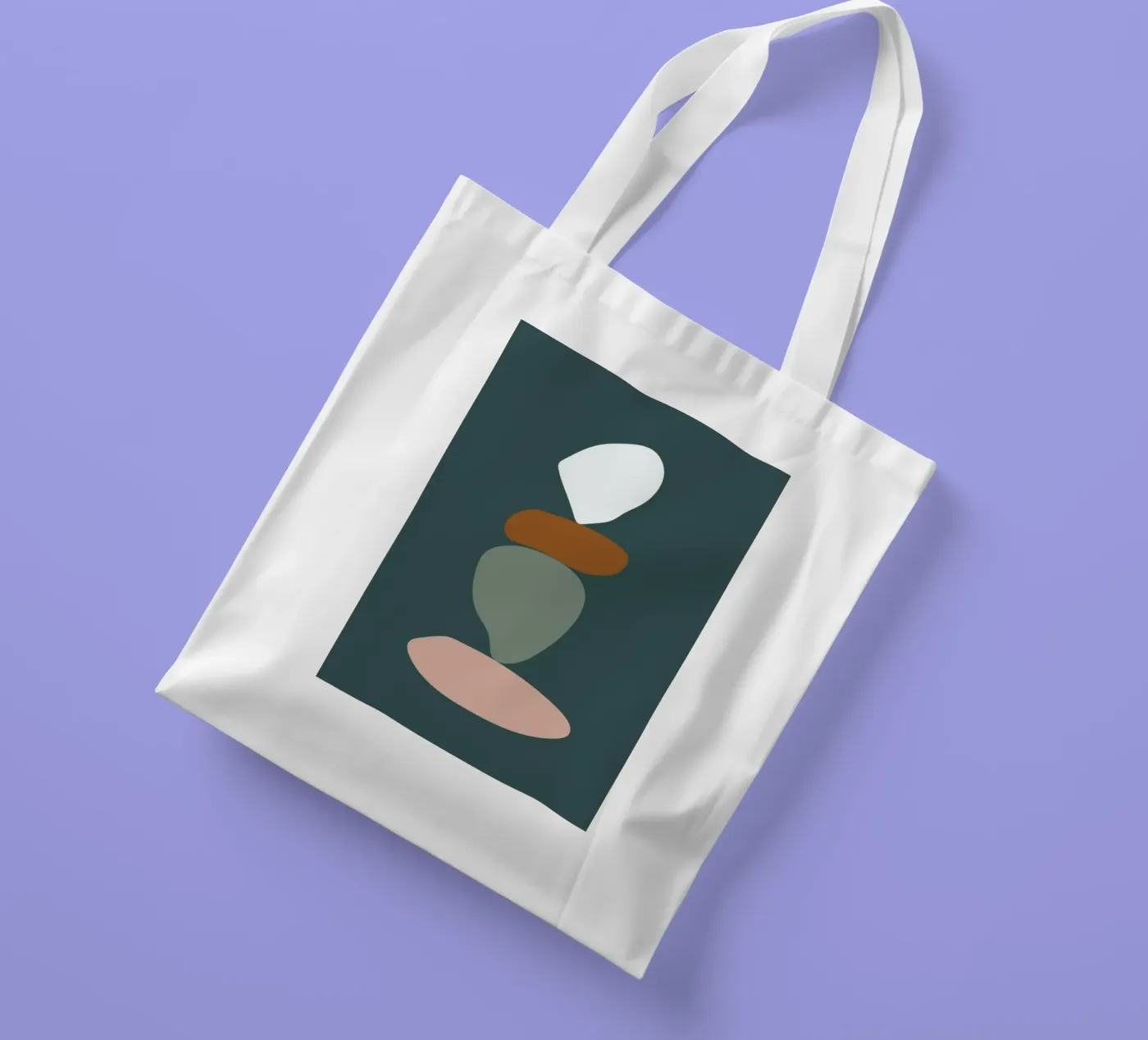 Stack III borsa in juta da Pure