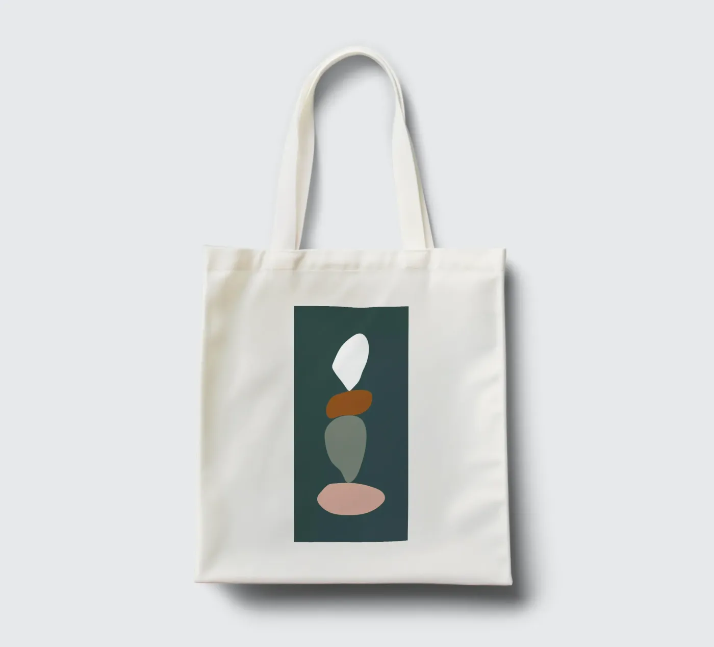 Stack III borsa in juta da Pure