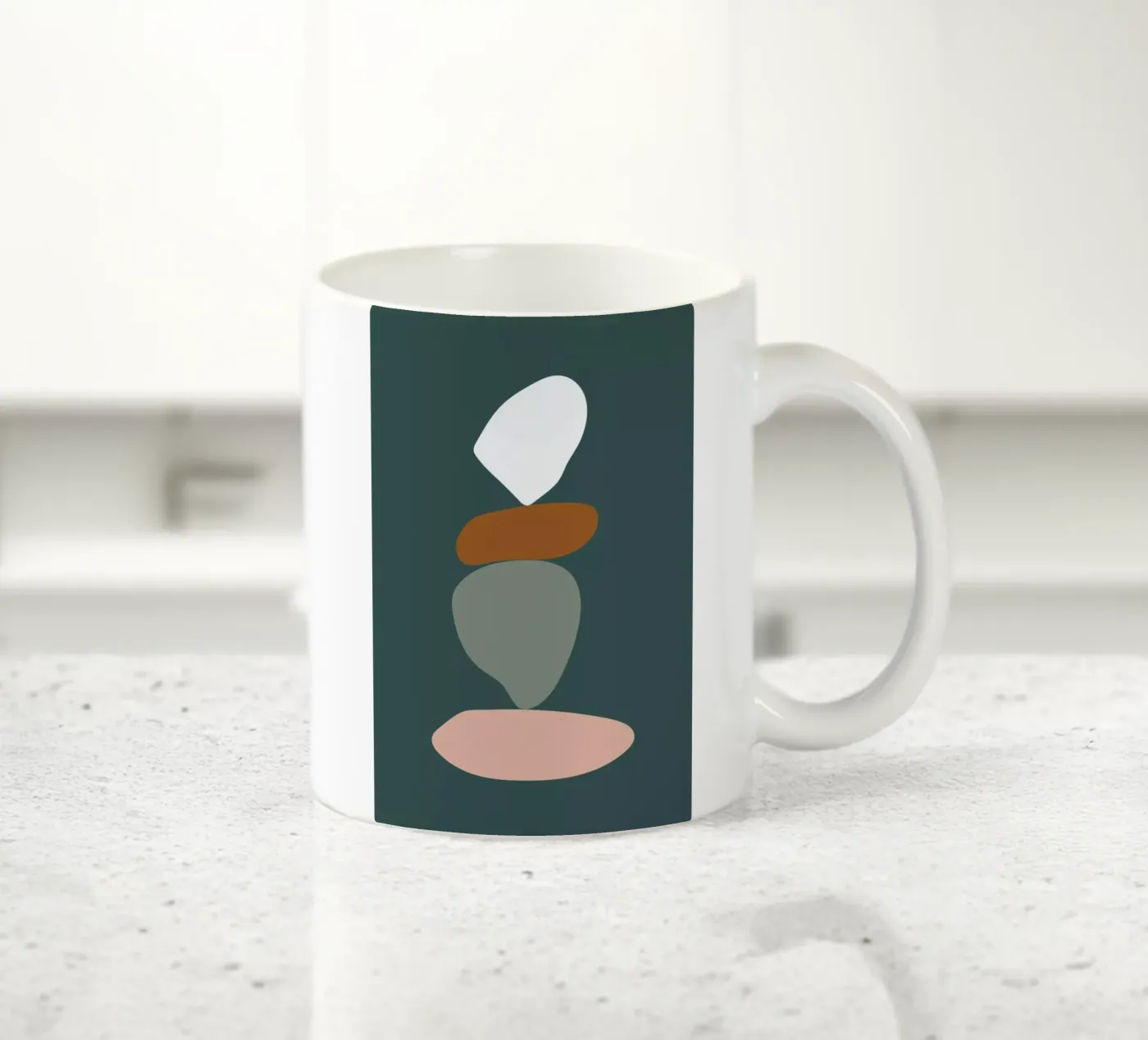 Stack III ceramic mug by Pure