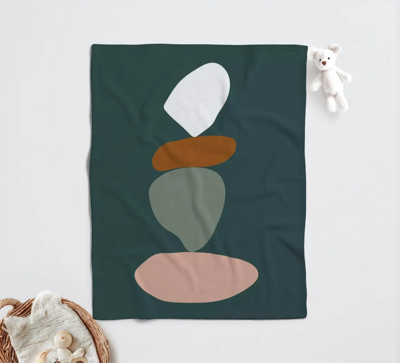 Stack III fleecedeken van Pure