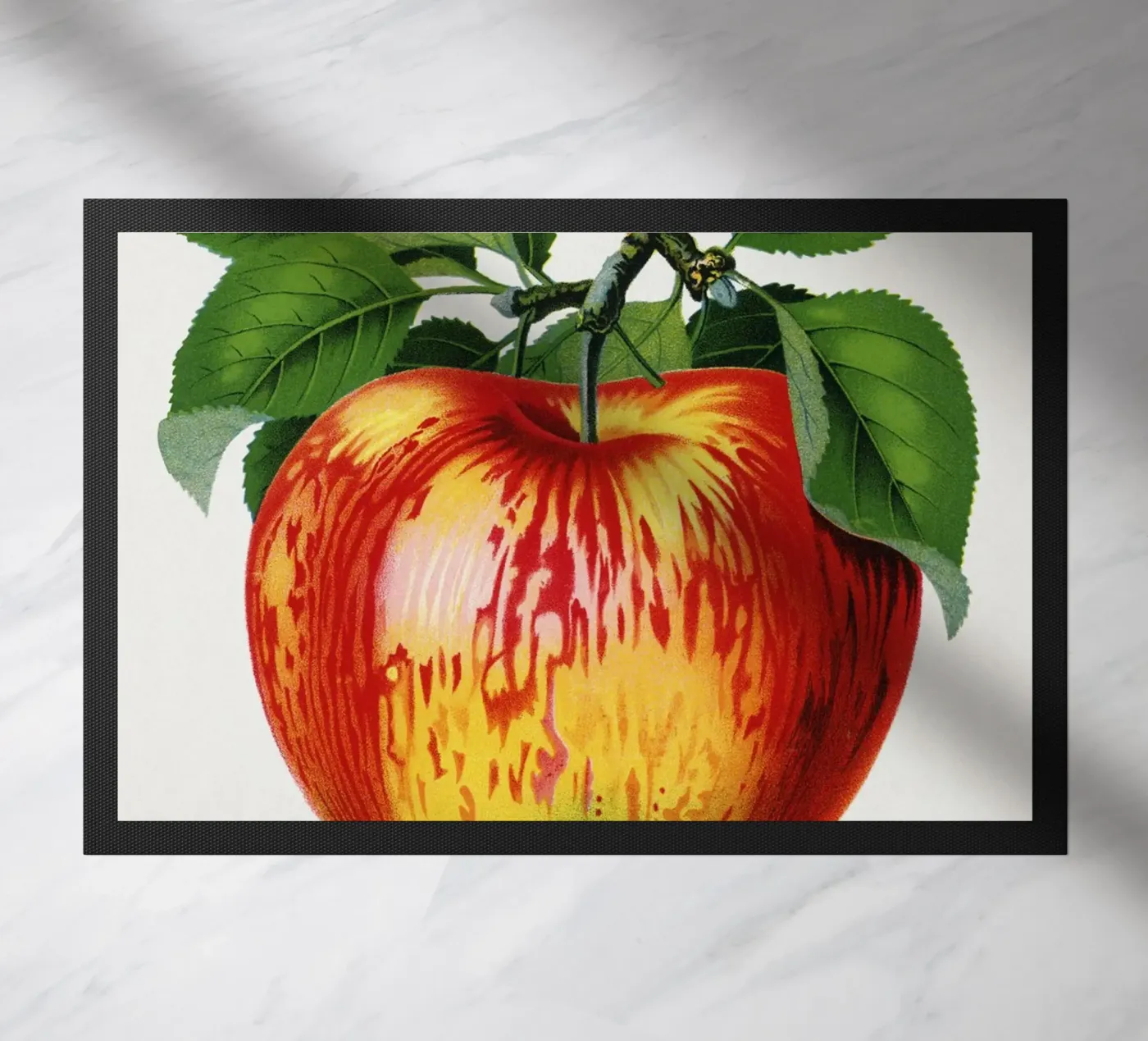 Wolf River apple doormat by vintageshop