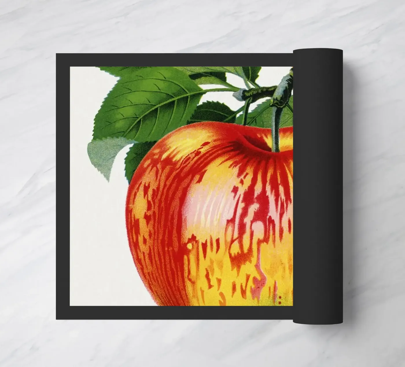 Wolf River apple doormat by vintageshop