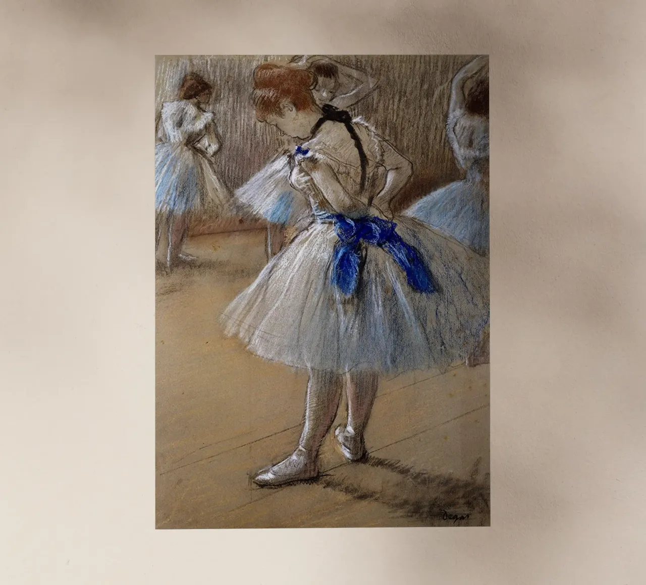 Edgar Degas Ballerina pellicola backlit da Alfieson