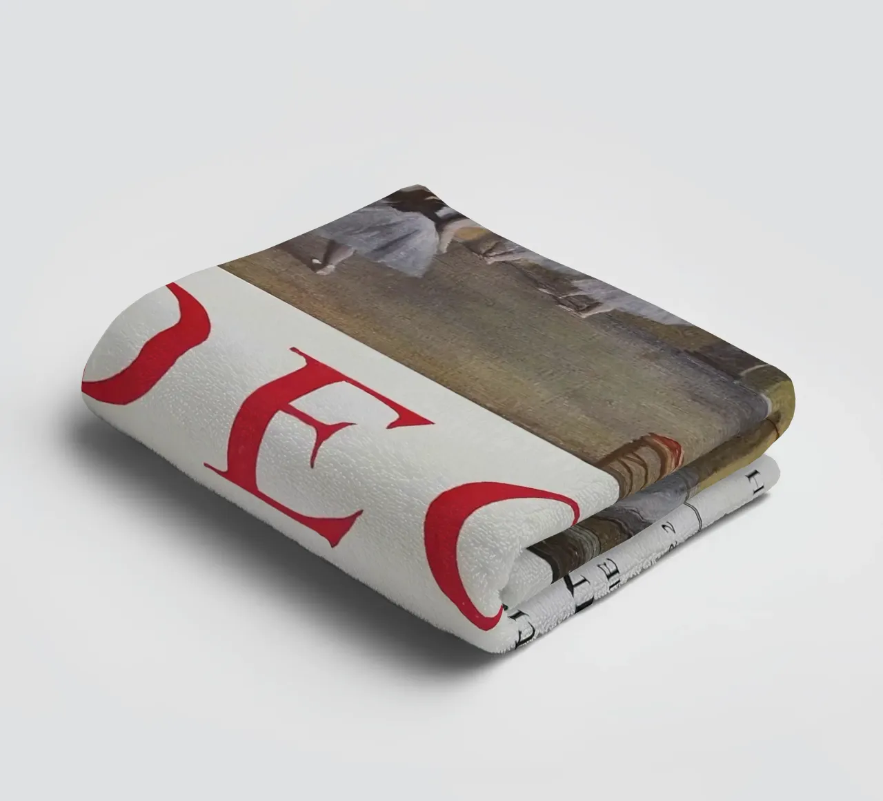 Degas In The Collections Poster towel by Alfieson