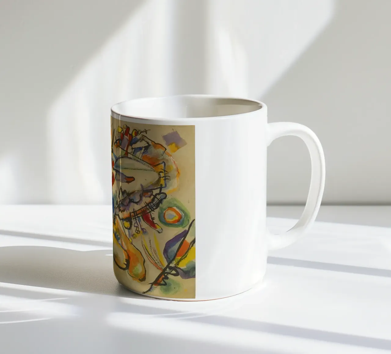 Wassily Kandinsky tazza in ceramica da Maegan
