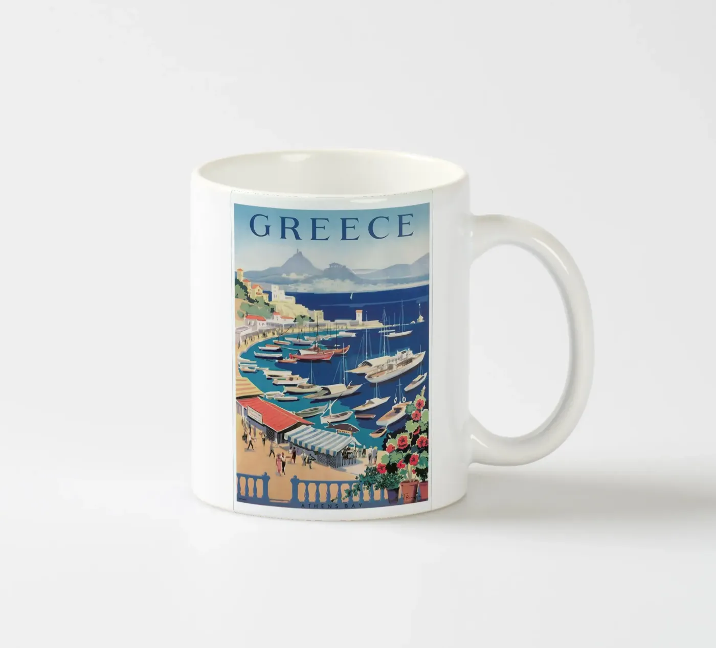 greece2 ceramic mug by Robert Livingston