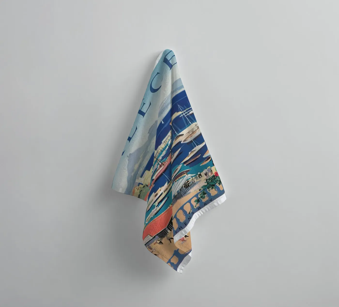 greece2 towel by Robert Livingston