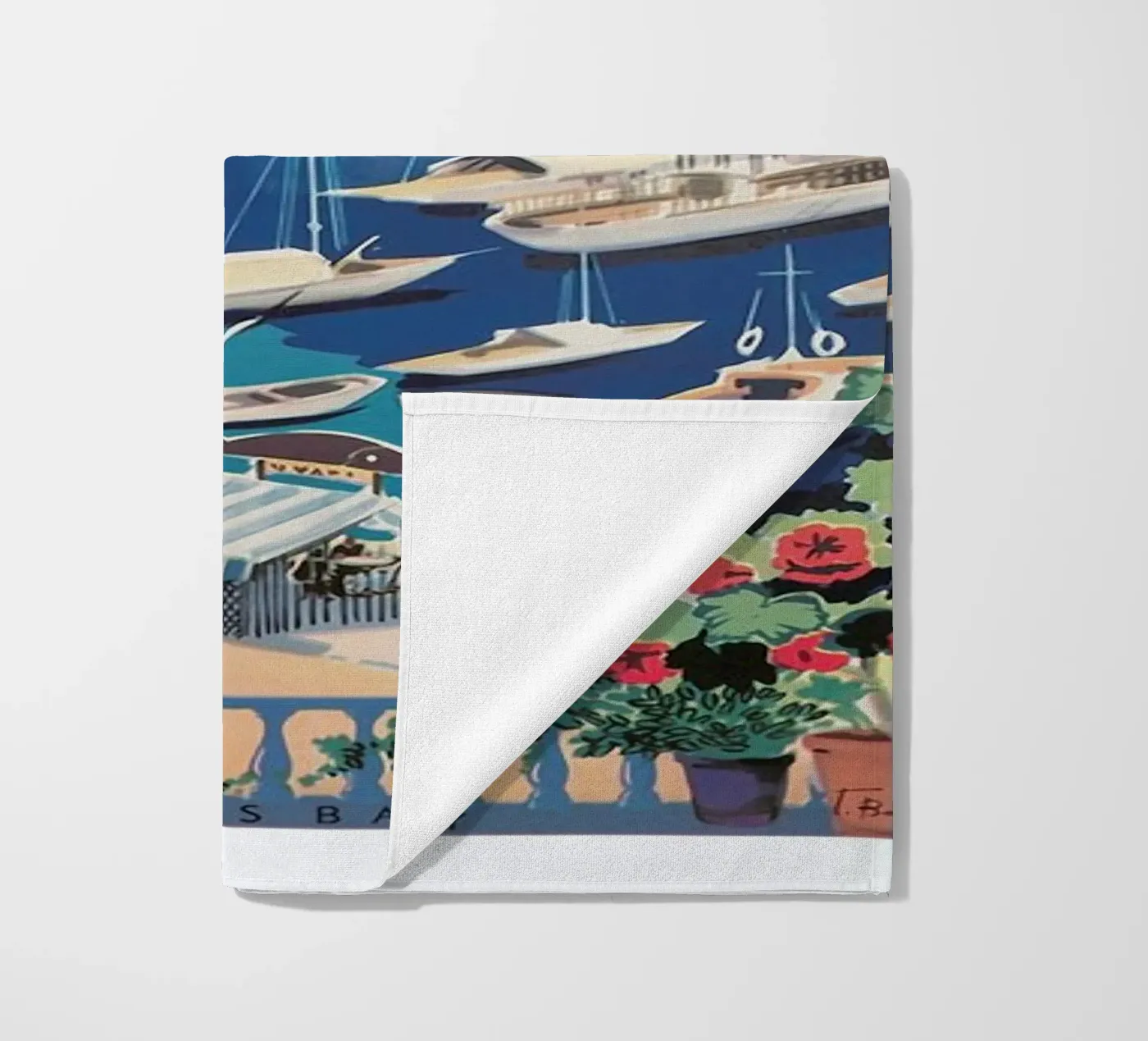greece2 strandhanddoek van Robert Livingston