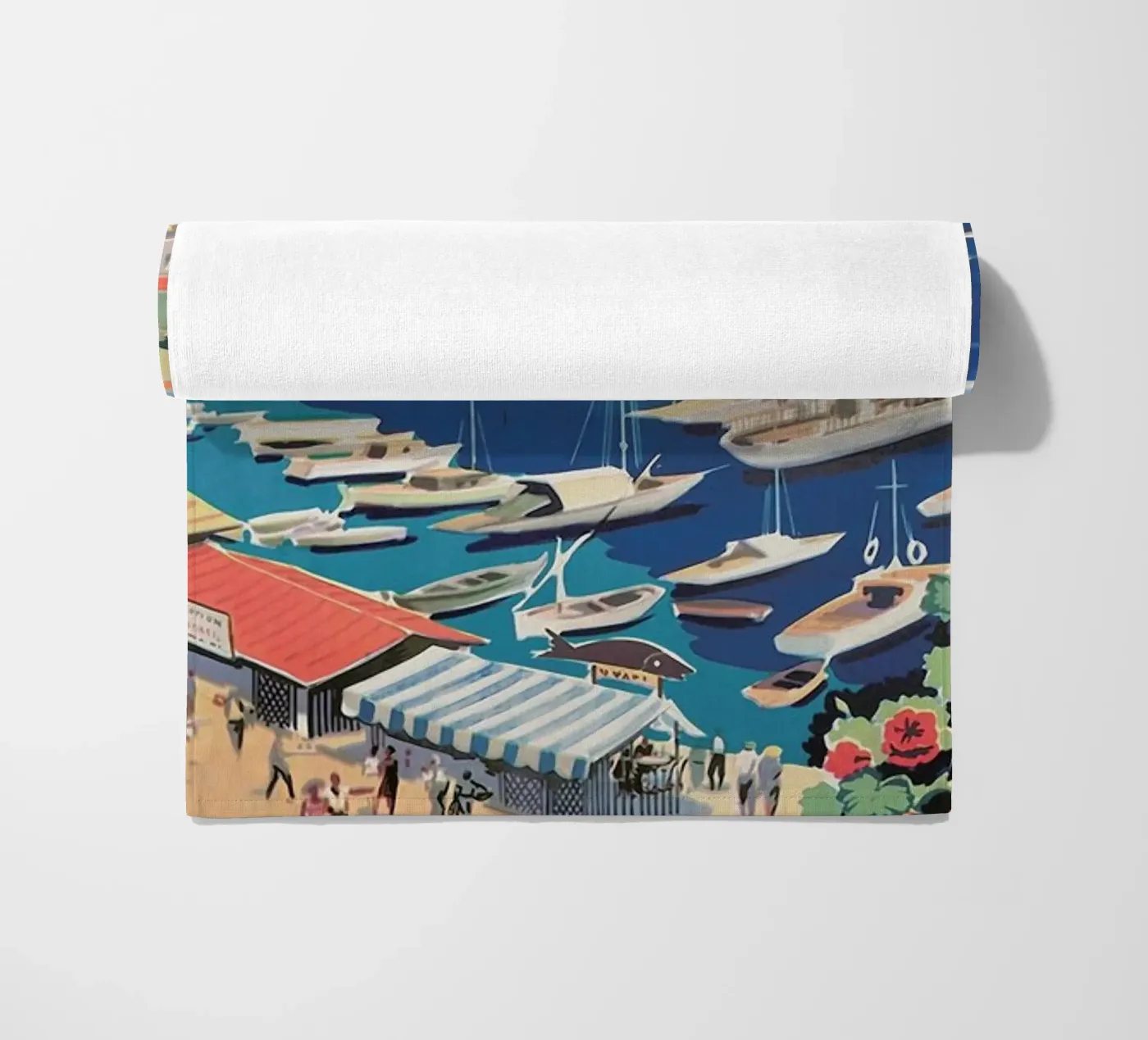 greece2 strandhanddoek van Robert Livingston