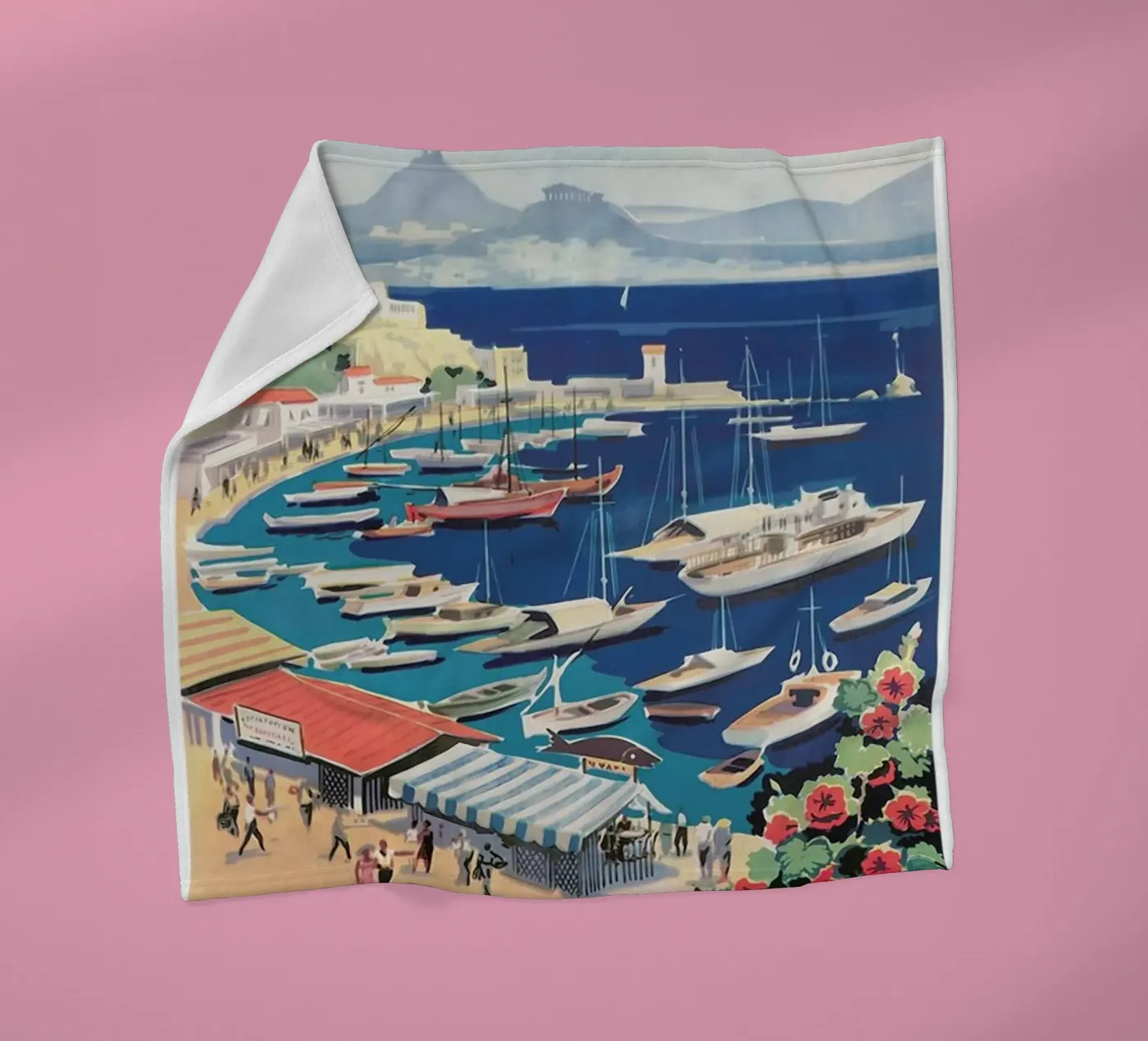 greece2 Fleecedecke von Robert Livingston