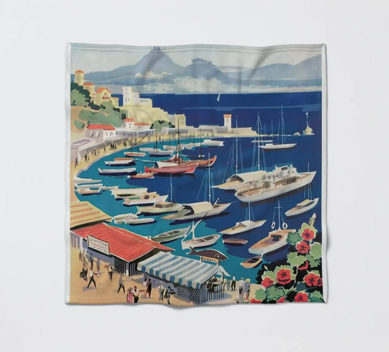 greece2 Fleecedecke von Robert Livingston