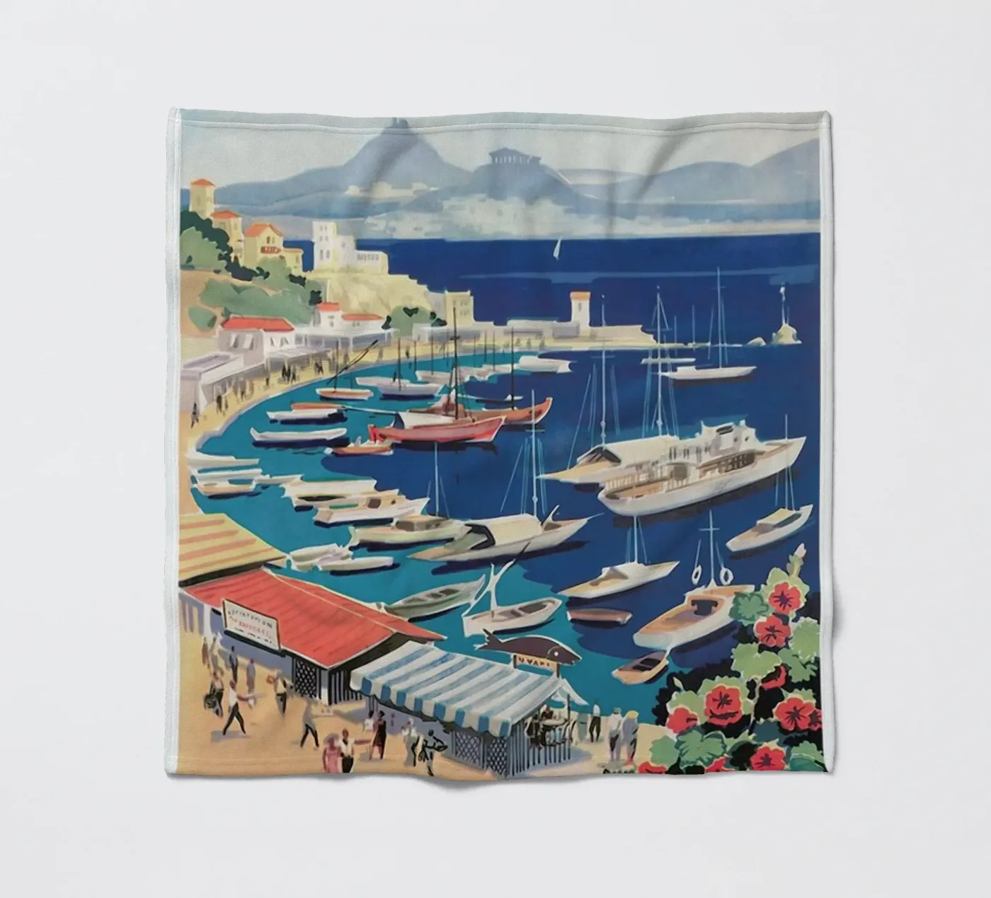 greece2 Fleecedecke von Robert Livingston