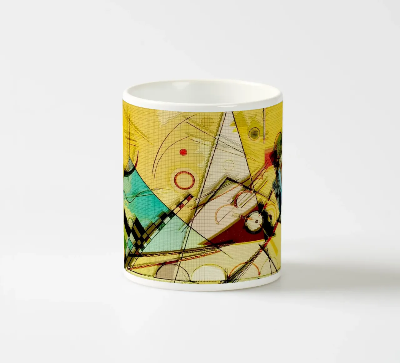 Wassily Kandinsky tazza in ceramica da Maegan