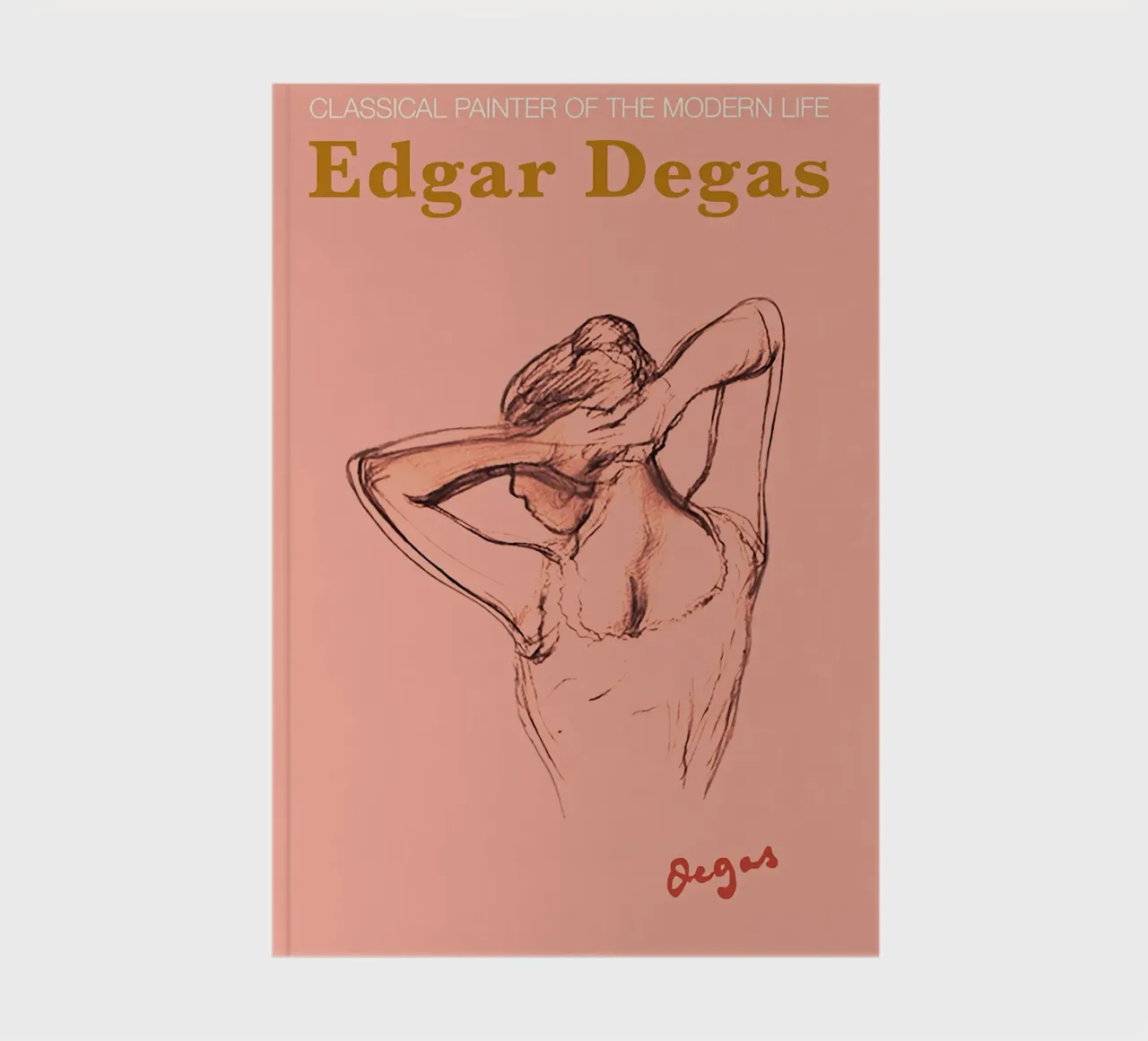 Edgar Degas Sceth Woman Poster notebook by Alfieson