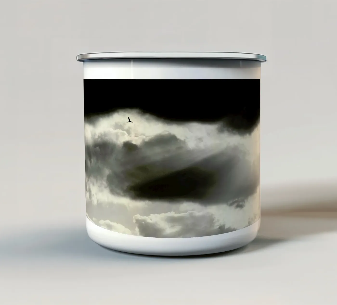Two enamel mug by Tal Paz-Fridman