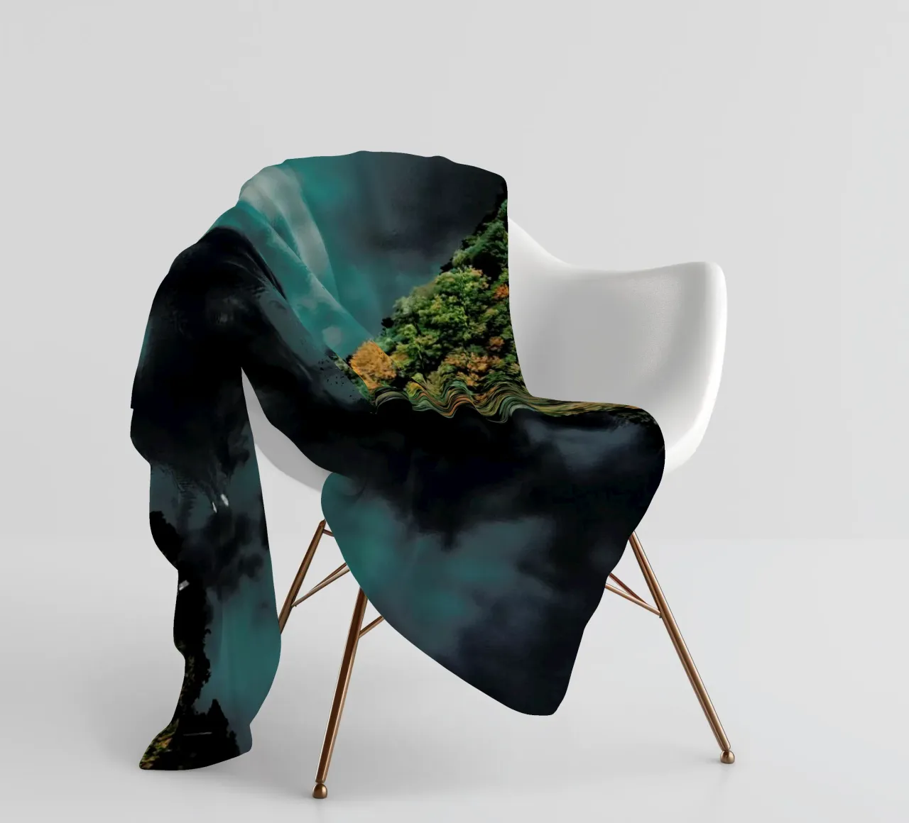 Forest And Water coperta in pile da Sebastian Hilgetag