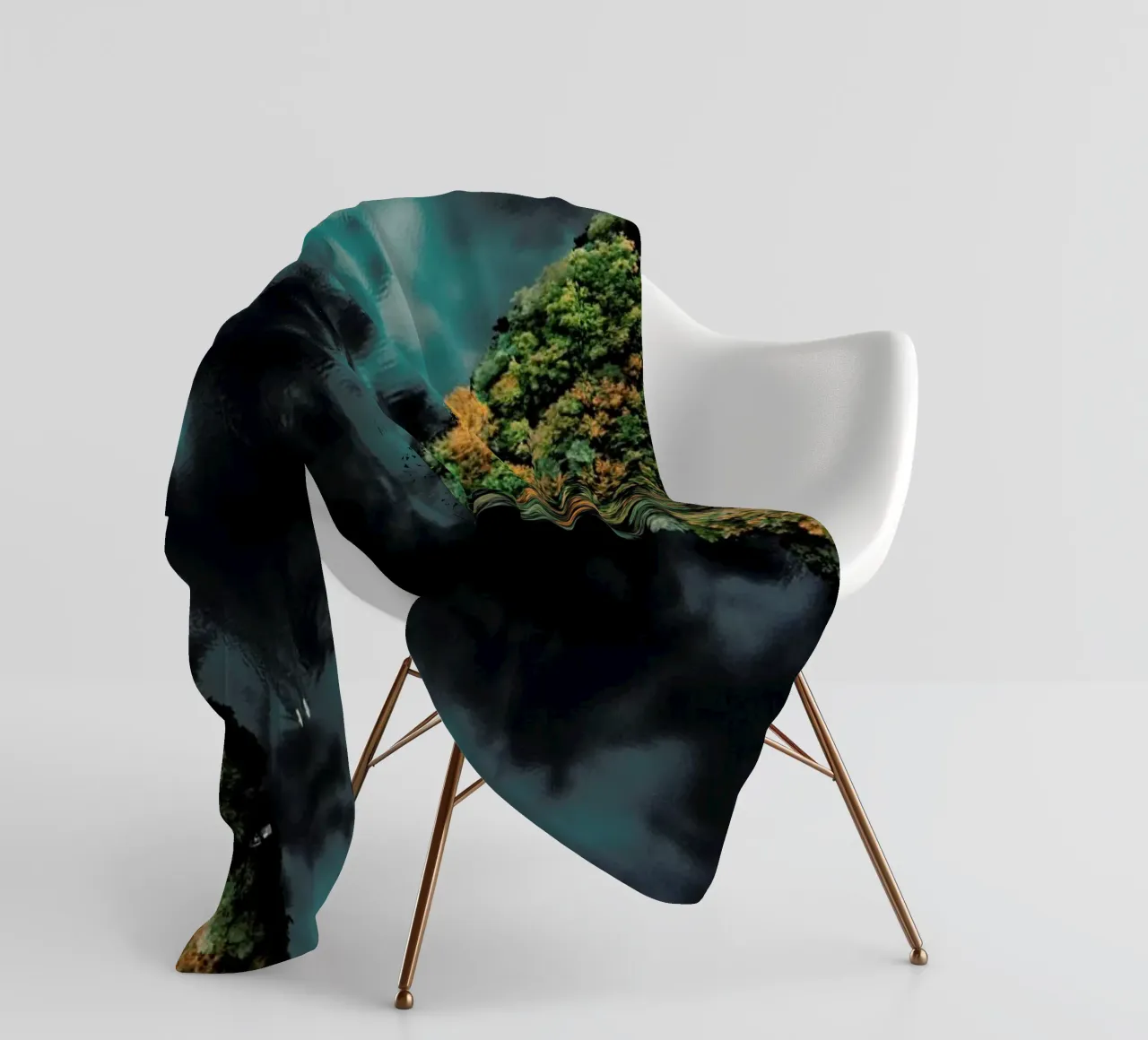 Forest And Water coperta in pile da Sebastian Hilgetag