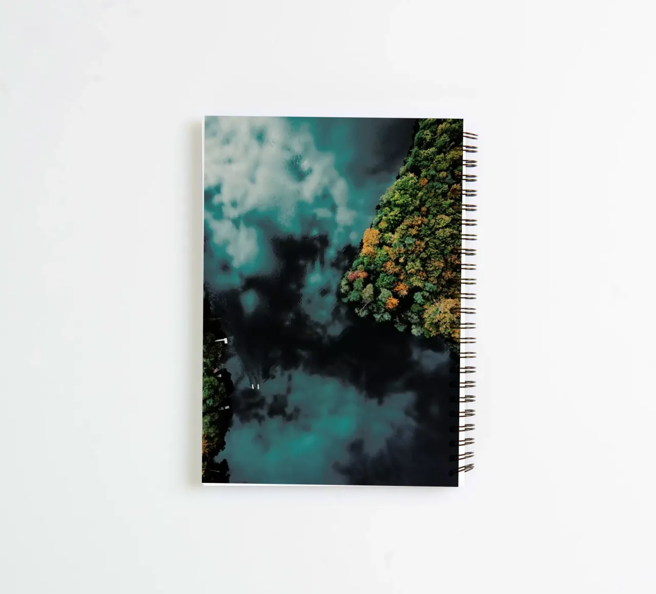 Forest And Water spiral notebook by Sebastian Hilgetag