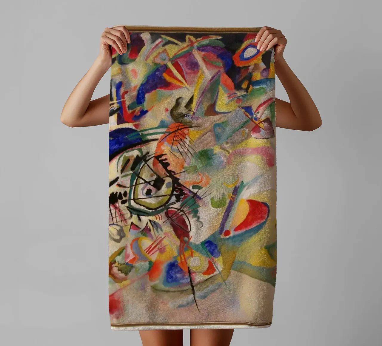 Wassily Kandinsky asciugamano da bagno da Maegan