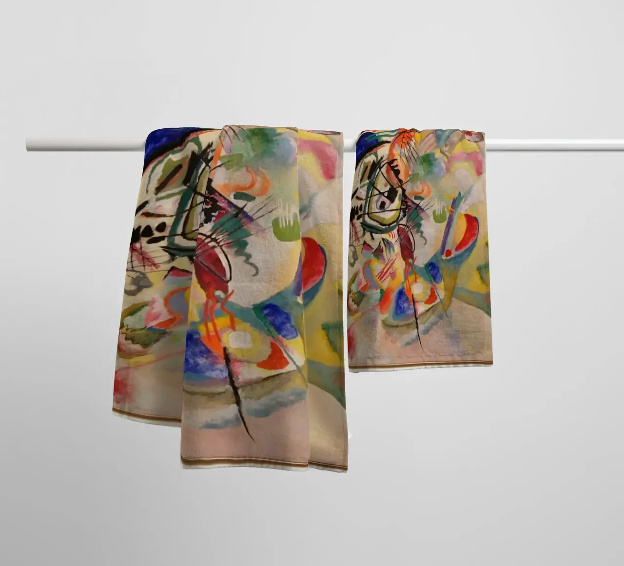 Wassily Kandinsky asciugamano da bagno da Maegan