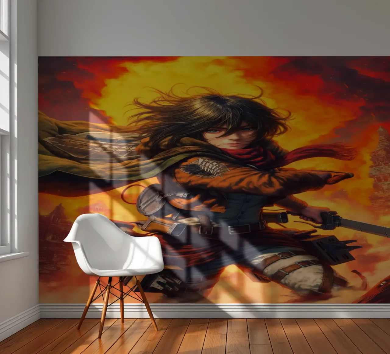 Mikasa Ackerman Attack on Titan photo wallpaper by Fleur de Lys