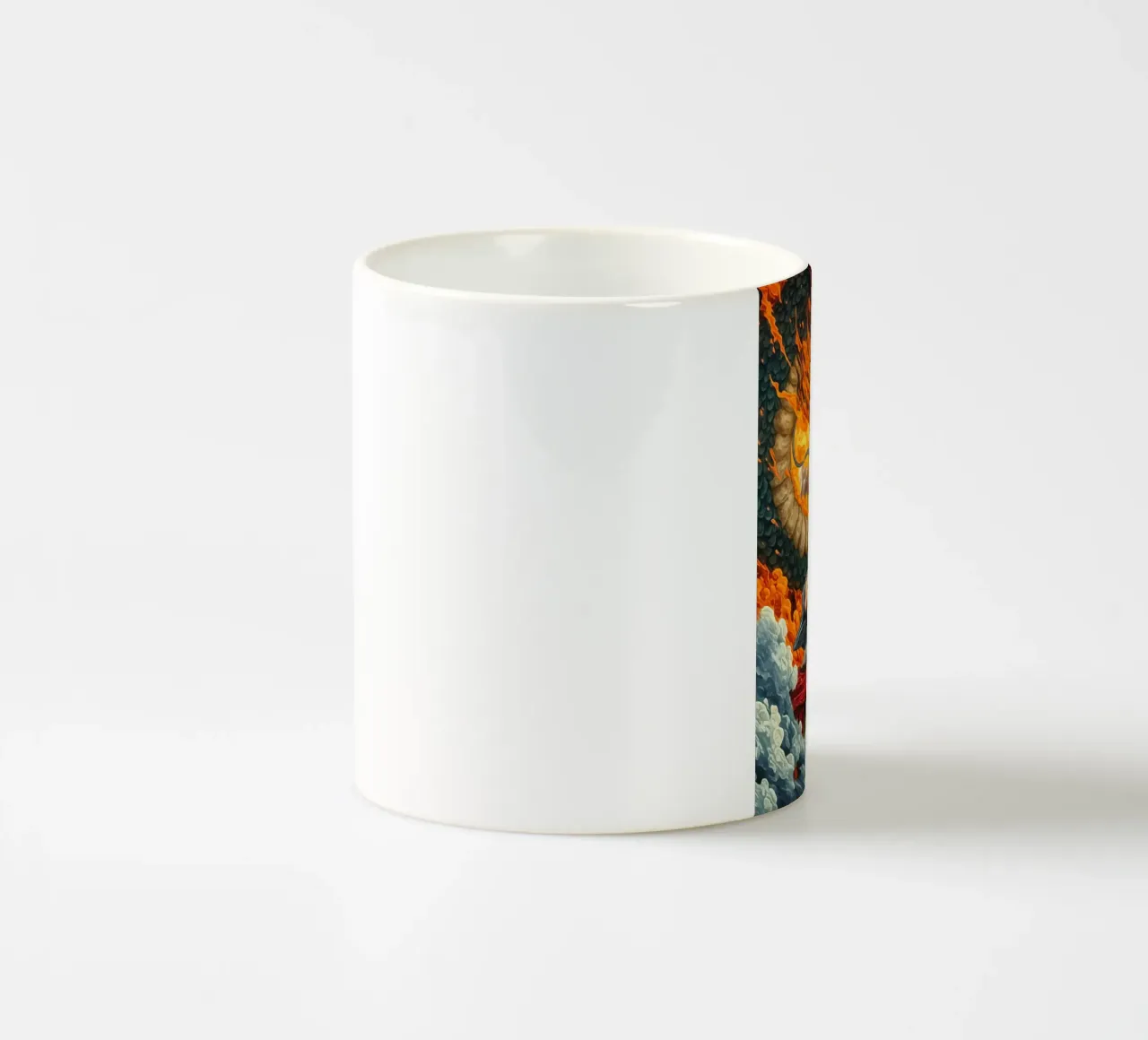 Un pezzo tazza in ceramica da Fleur de Lys
