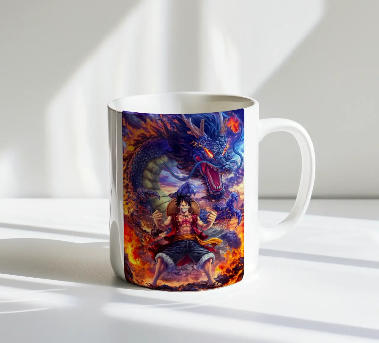 Un pezzo tazza in ceramica da Fleur de Lys