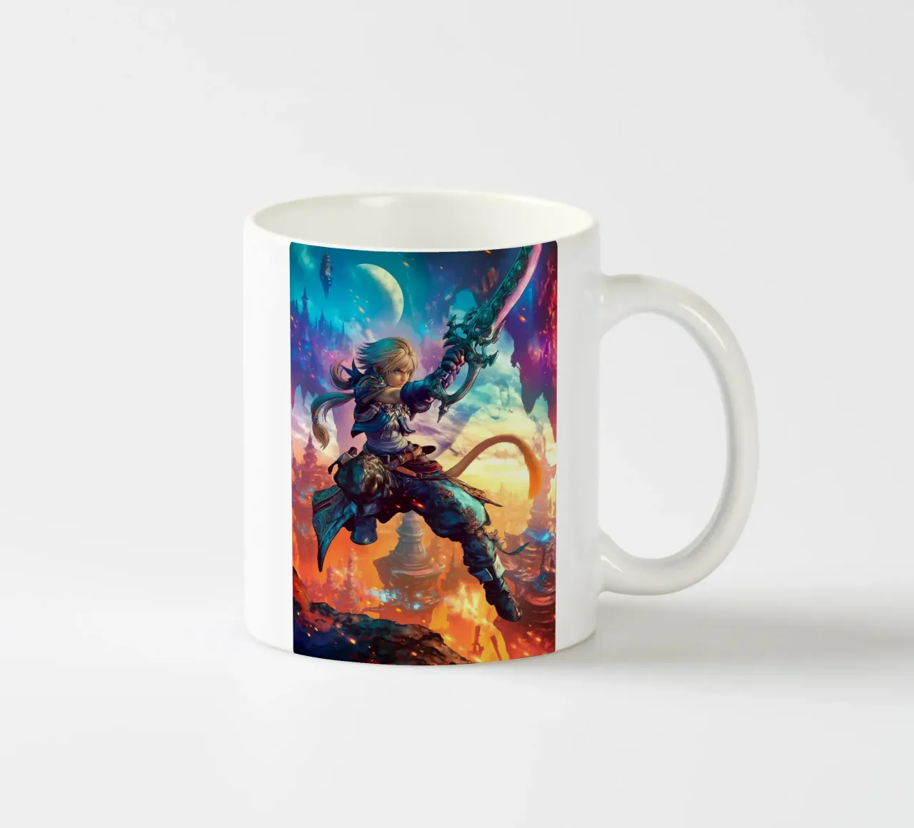 Zidane Tribale Final Fantasy IX tazza in ceramica da Fleur de Lys