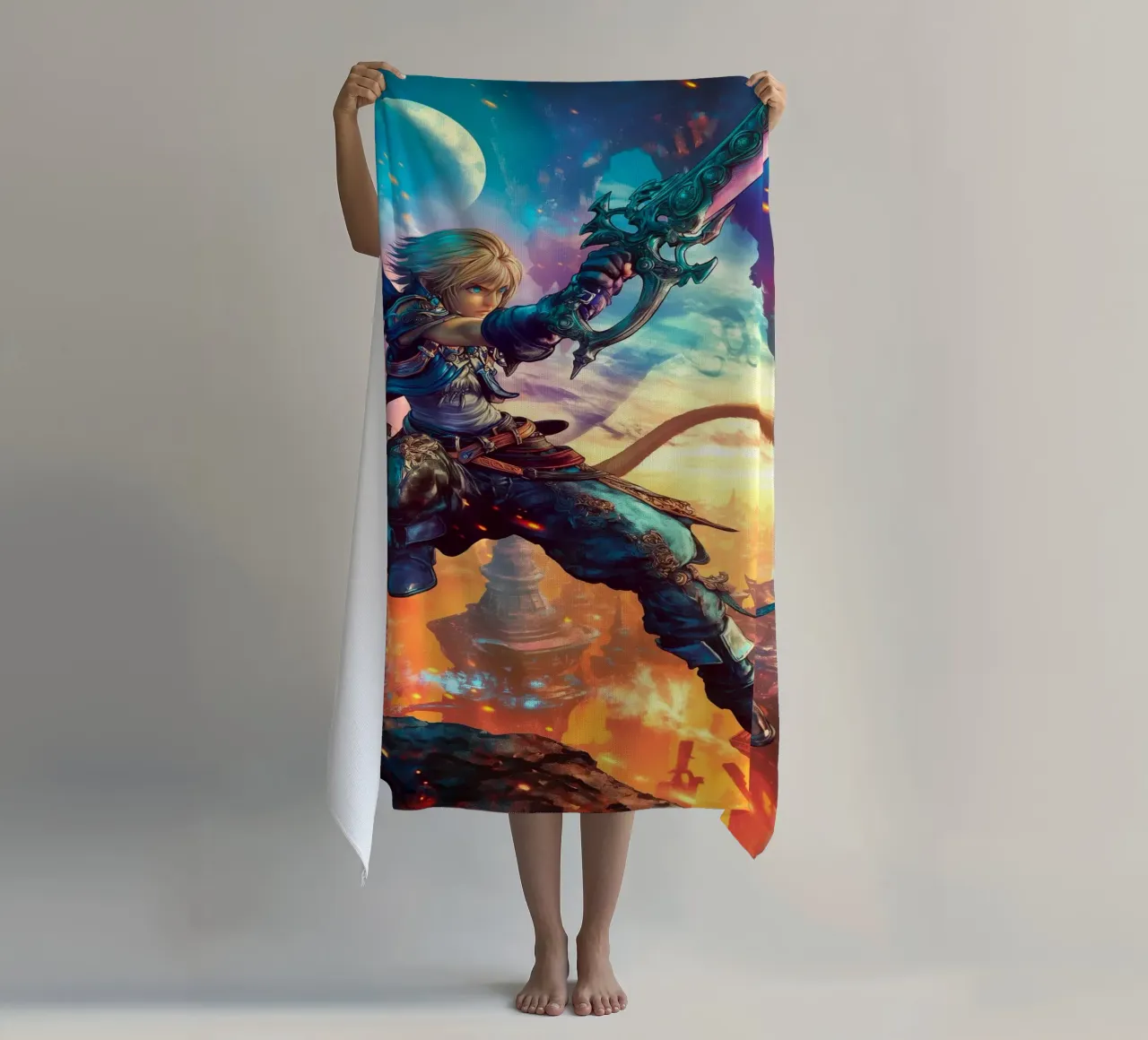 Zidane Tribale Final Fantasy IX telo mare da Fleur de Lys