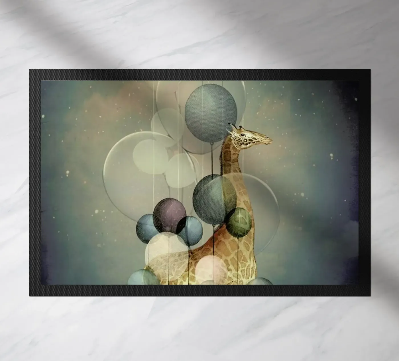 Flying High doormat by Catrin Welz-Stein