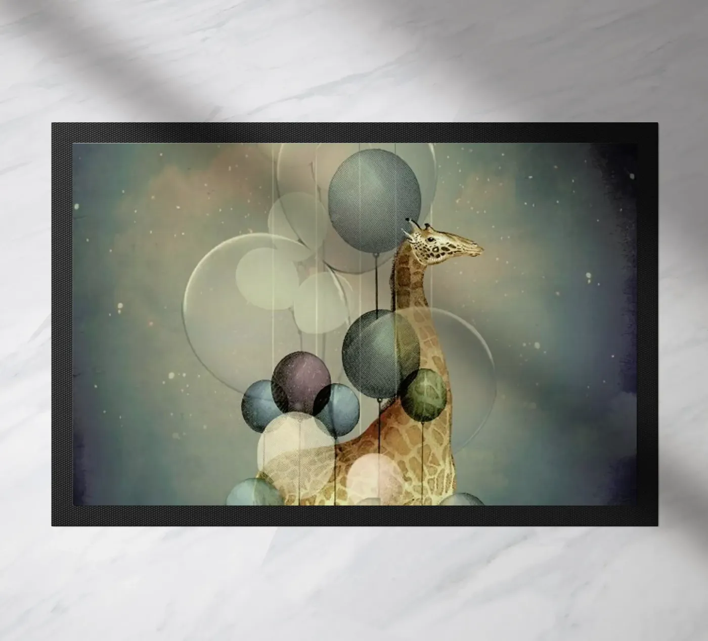 Flying High doormat by Catrin Welz-Stein