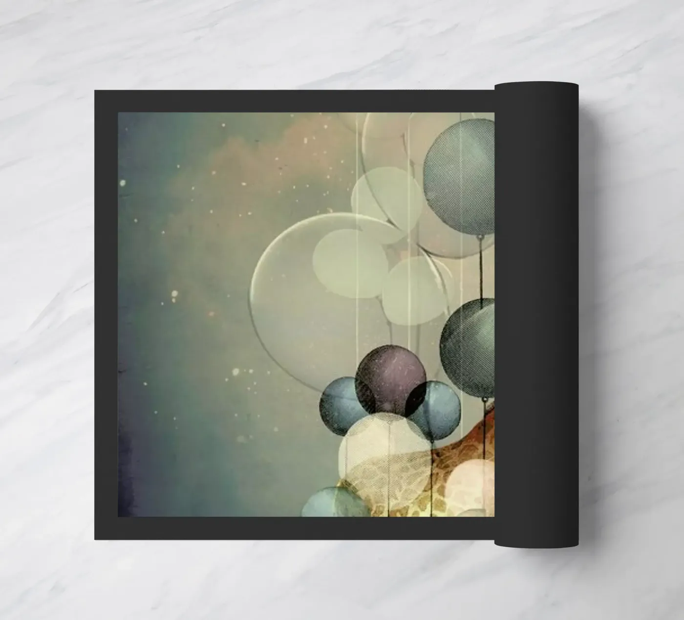 Flying High doormat by Catrin Welz-Stein