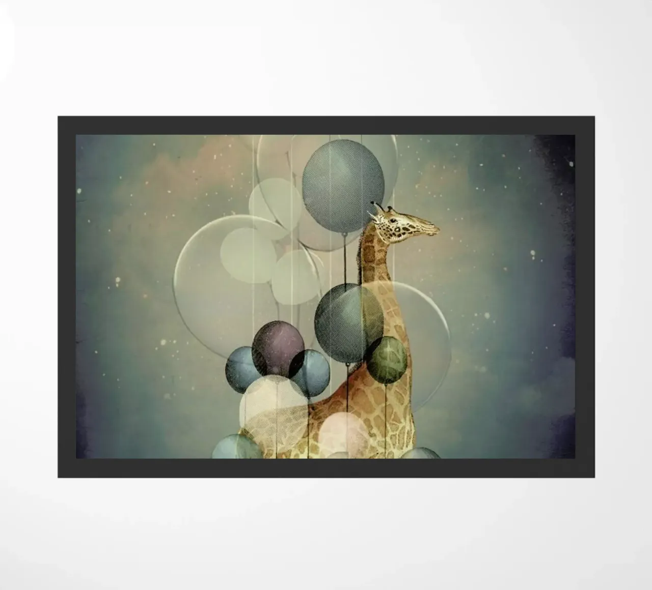 Flying High doormat by Catrin Welz-Stein