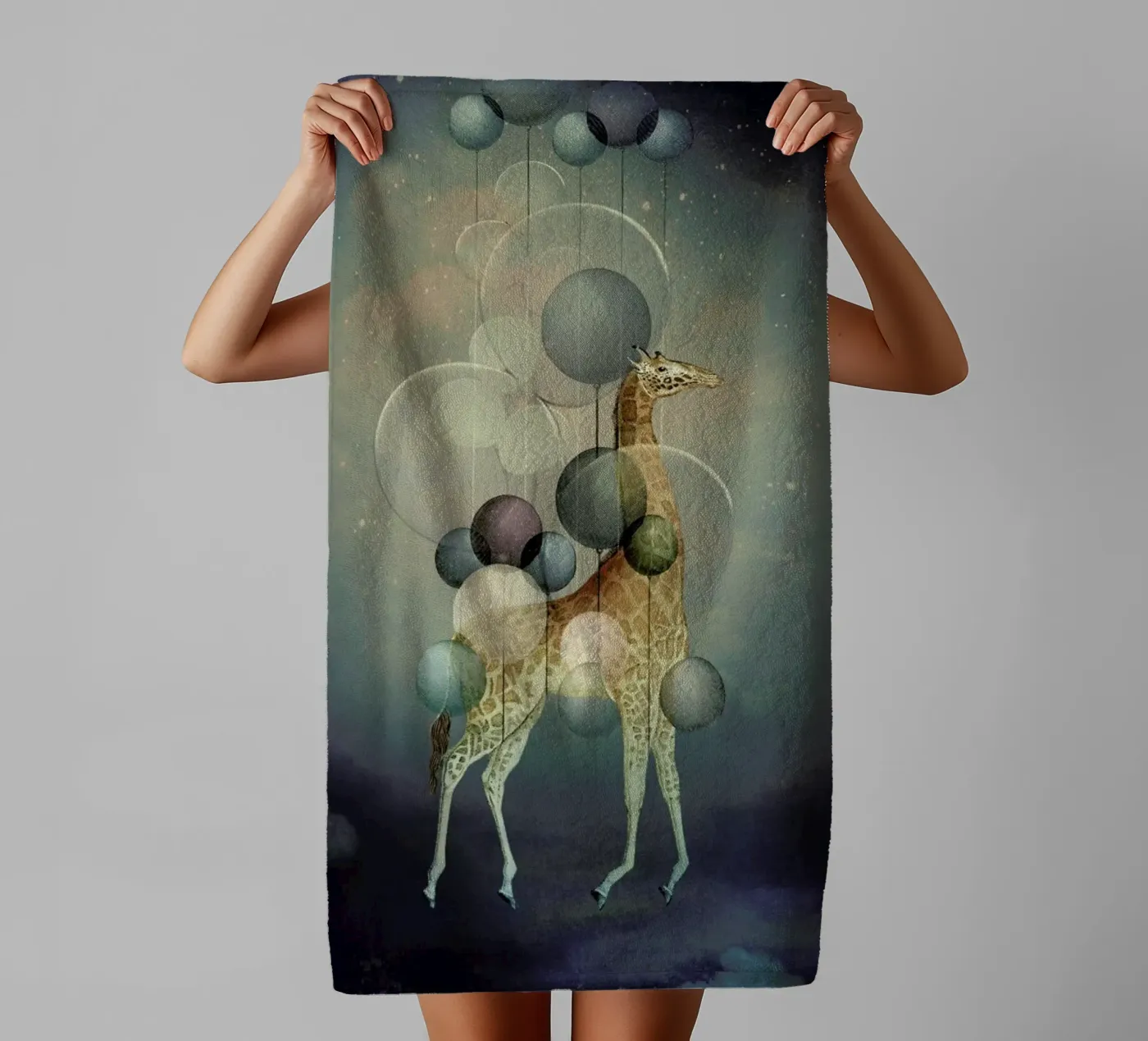 Flying High badhanddoek van Catrin Welz-Stein