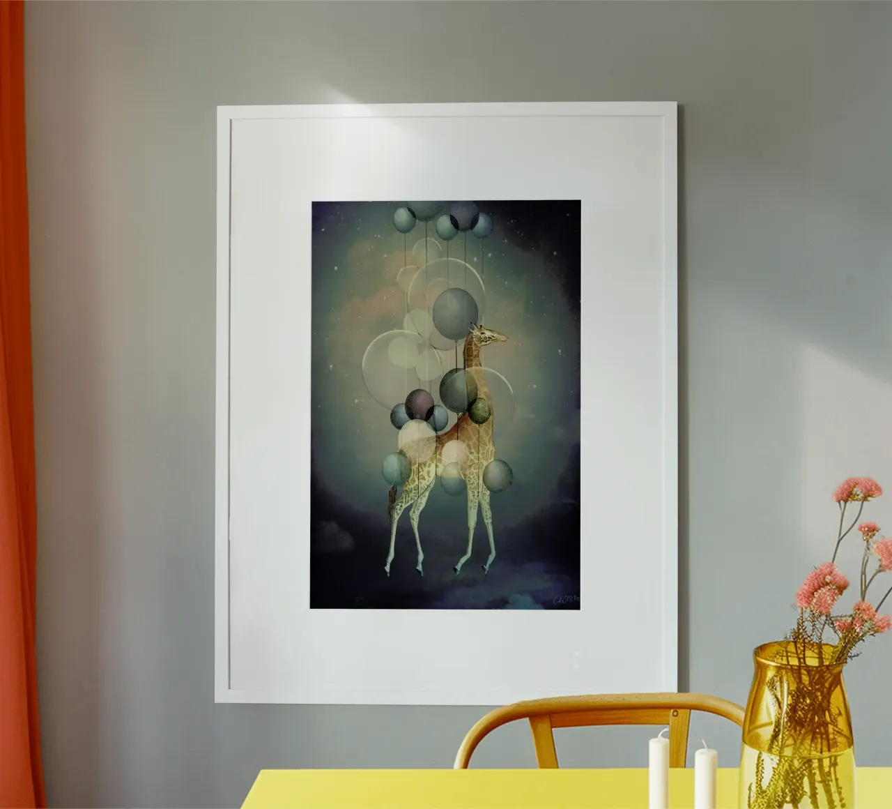 Flying High poster van Catrin Welz-Stein