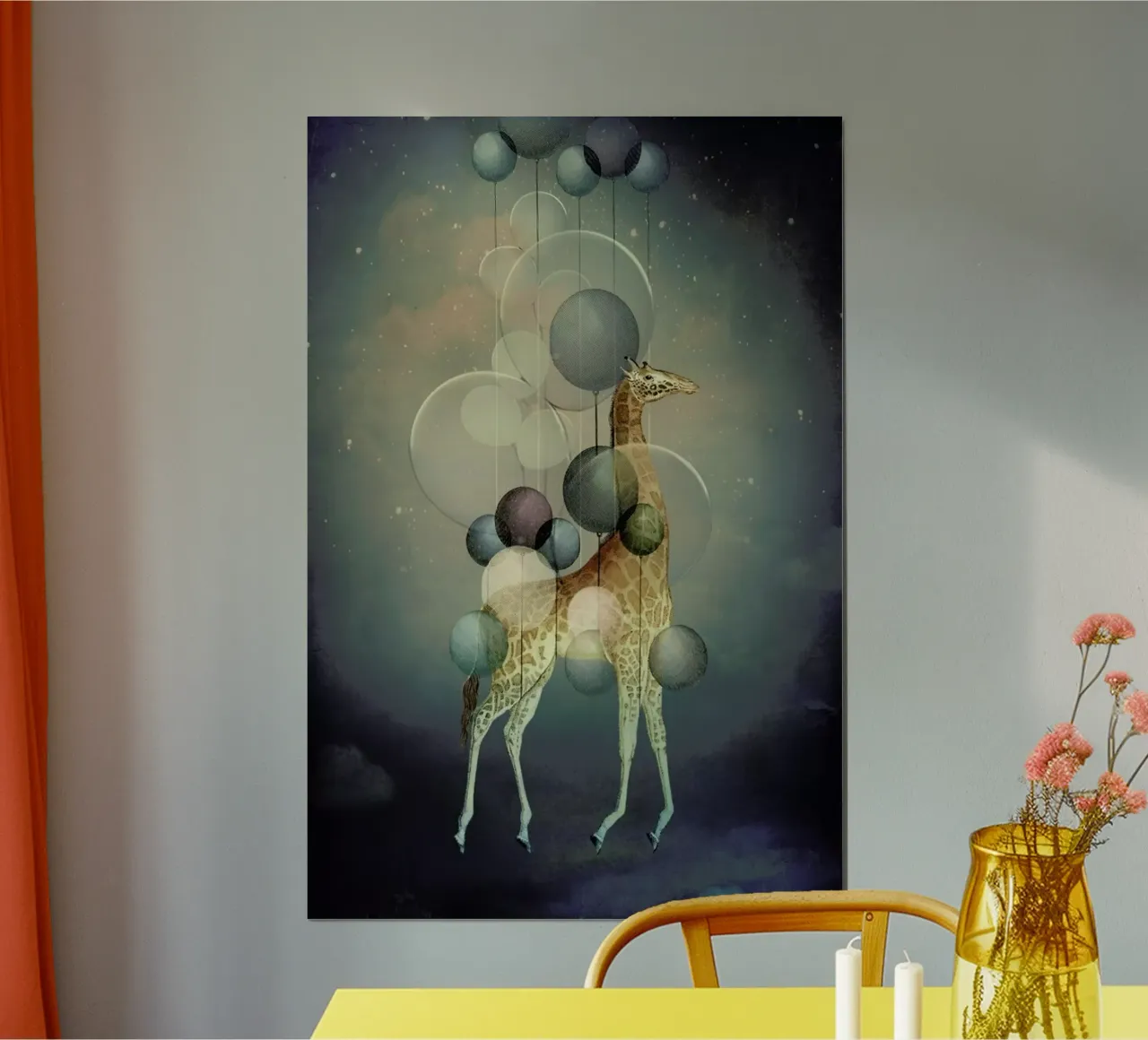 Flying High poster van Catrin Welz-Stein