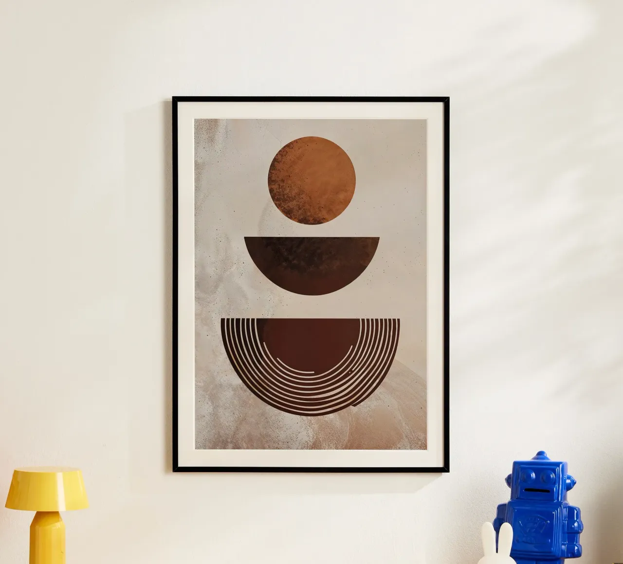 circles semicircles patterns geometric shapes lines earth to hahnemühle by Gloria A Kifyuk