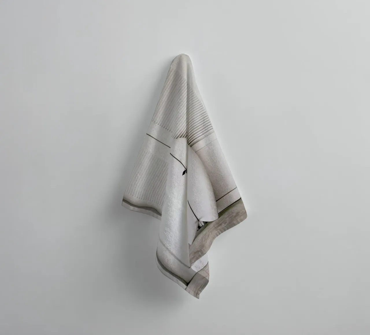 Surf Symmetrie towel by Chris Abatzis