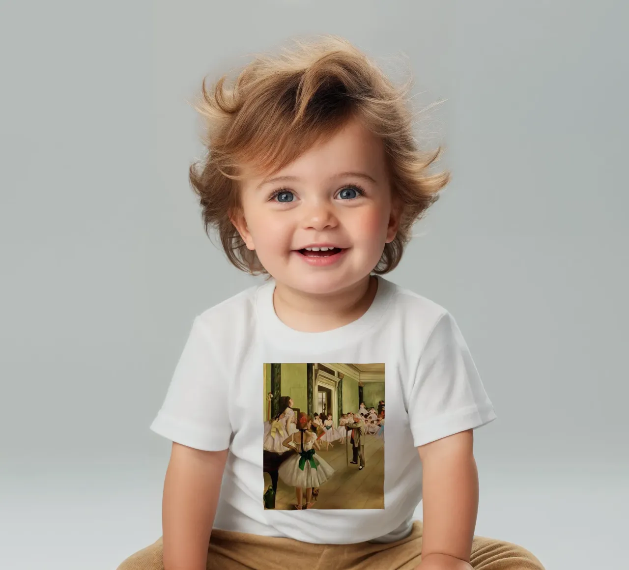 Degas - The Dance Class baby t-shirt by Alfieson